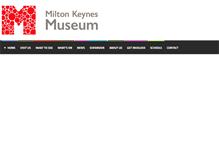 Tablet Screenshot of miltonkeynesmuseum.org.uk